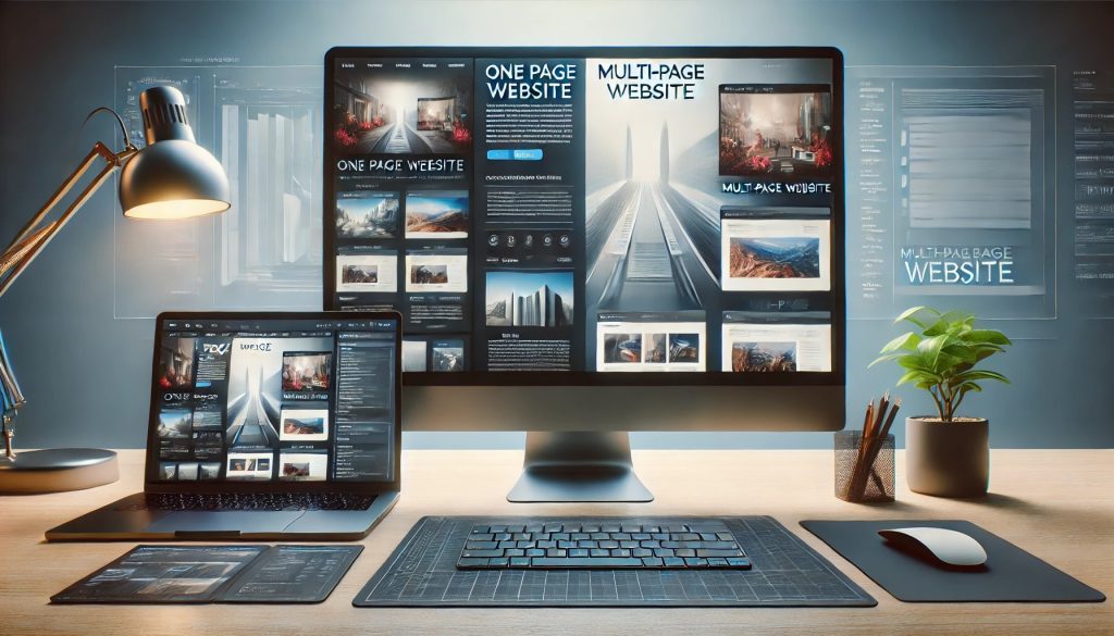 strona internetowa One Page